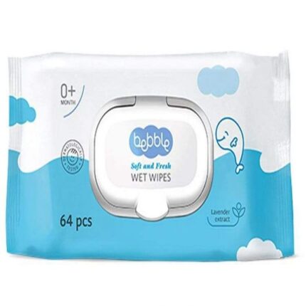 Bebble - Baby Wet Wipes With Lavender Extract 64g
