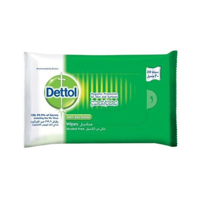 Dettol - Anti-Bacterial Multi-Use Original 20 Wipes
