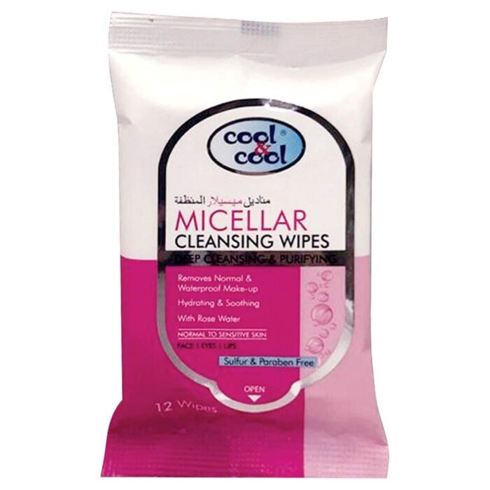 Cool & Cool - Micellar Cleansing Wipes 2 X 12S