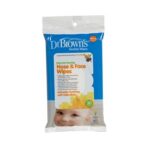 Dr Browns - Nose & Face Wipes - 30 Pcs