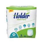 Holder - Adult Pull-Up Pant Diapers, Large - Pack of 8