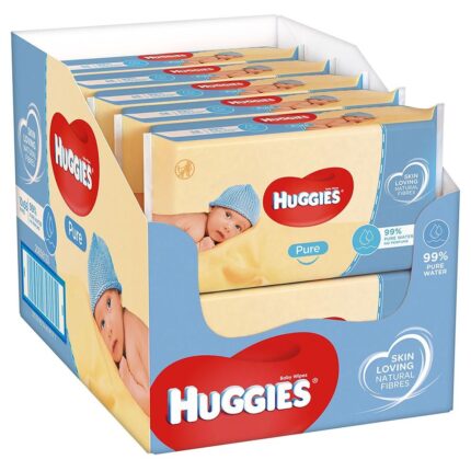 Huggies - Baby Wipes Pure, 56S X 10 (560 Wipes)