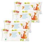 Nuby - Baby Wipes Pack Of 4 - Combo