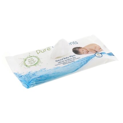 Pure Elements - Natural Wipes With Aloe - 30 Sheets