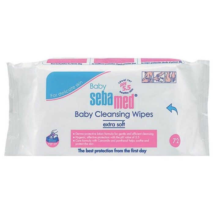 Sebamed - Baby Cleansing Wipes - 72 Wipes