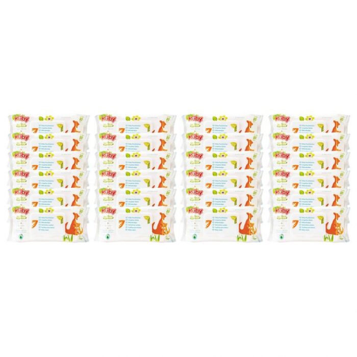 Nuby - Baby Wipes Pack Of 24 - Combo