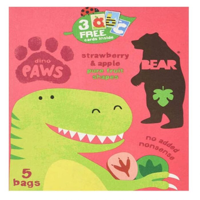 Bear - Paws Strawberry Apple - 20g Pack Of 5
