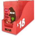 Bear - Yoyo Strawberry - 20g Pack Of 18