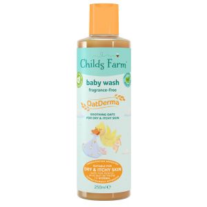 Childs Farm - Oatderma Baby Wash - Fragrance-Free, 250 Ml