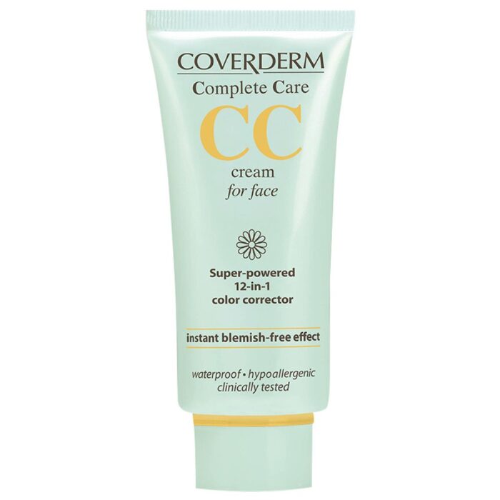 Coverderm - Complete Care CC Cream Face - Light Beige - 40ml