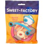 sweet factory - peach rings 12/160 gm