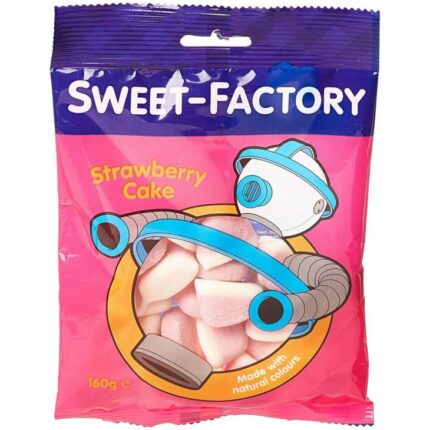 sweet factory - strawberry cake 12/160 gm
