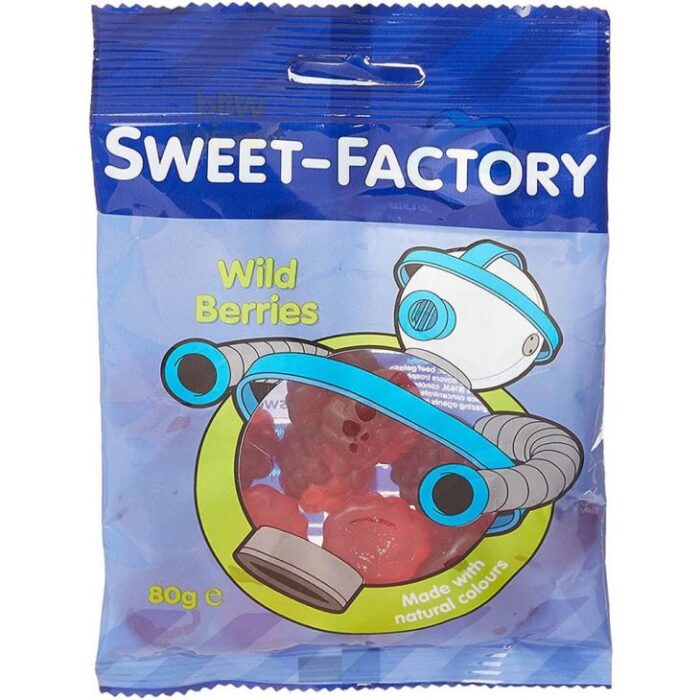 sweet factory - wild berries 24/80gm